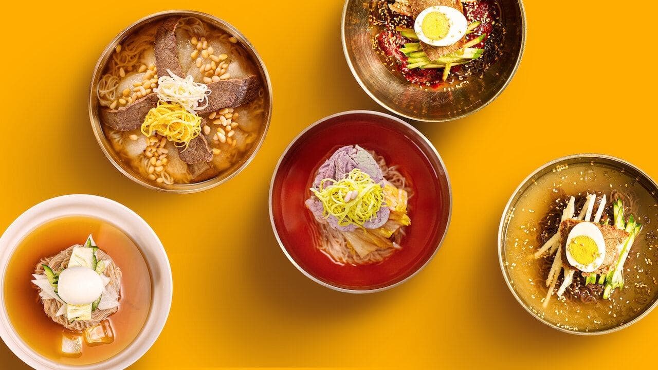 Rapsodia de Fideos Fríos Coreanos