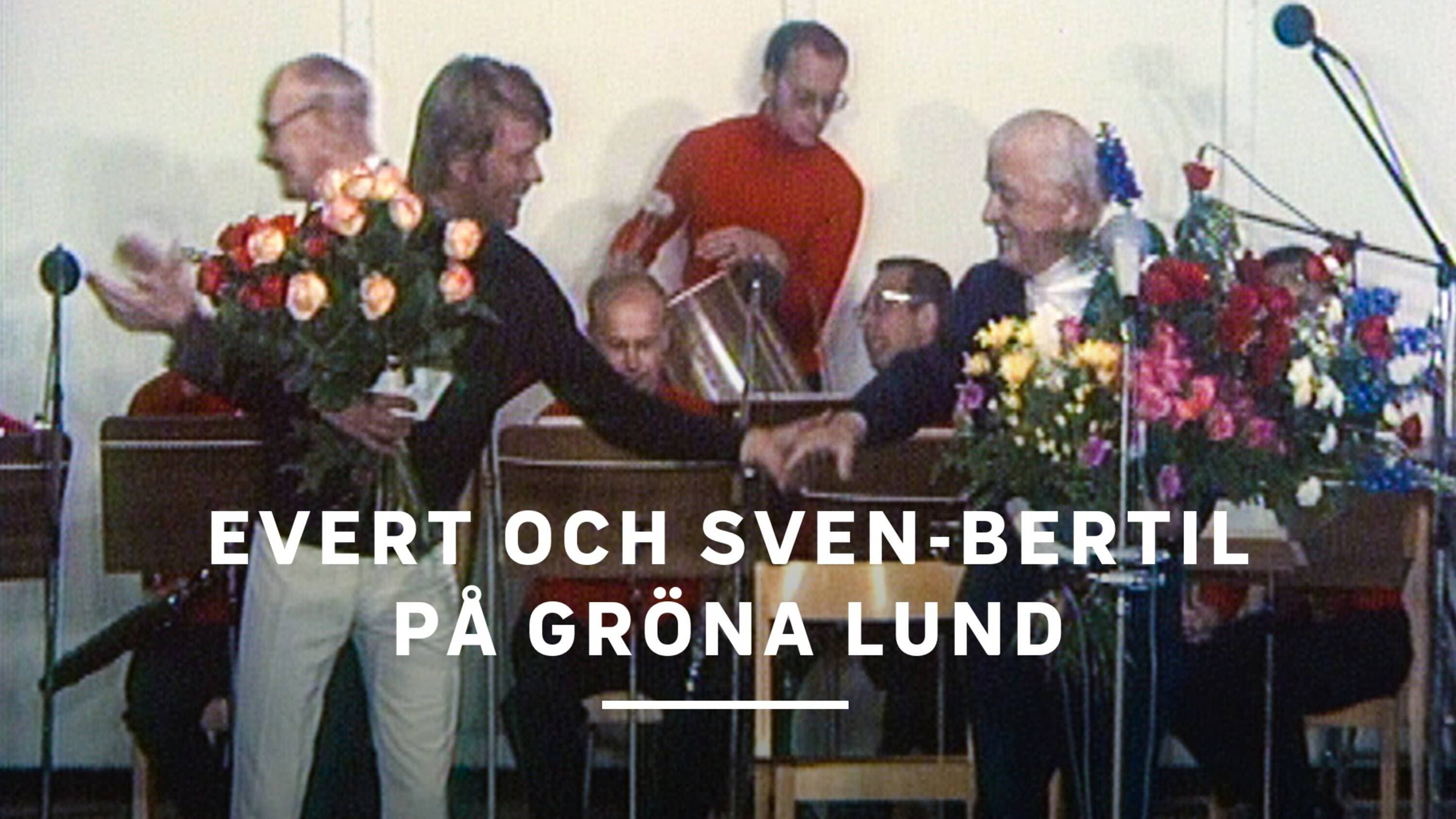 Evert och Sven-Bertil på Gröna Lund