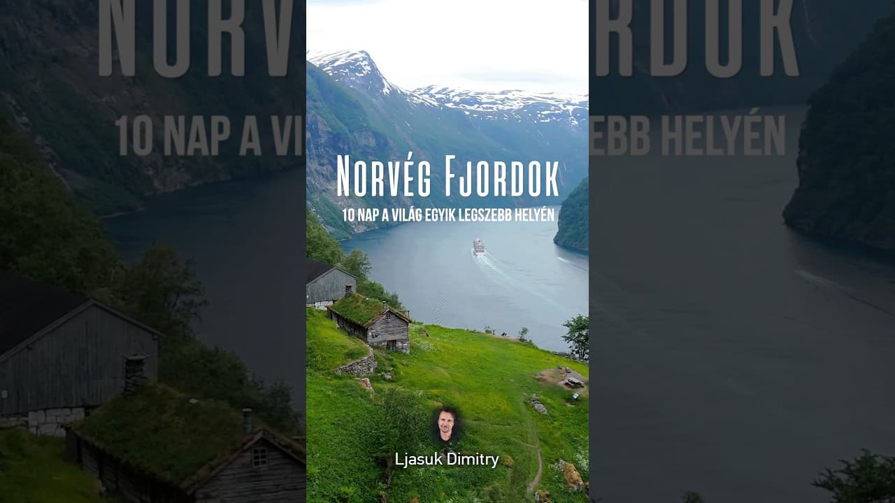 Norvég fjordok