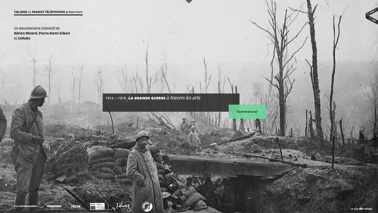 1914-18, La Grande Guerre à travers les Arts
