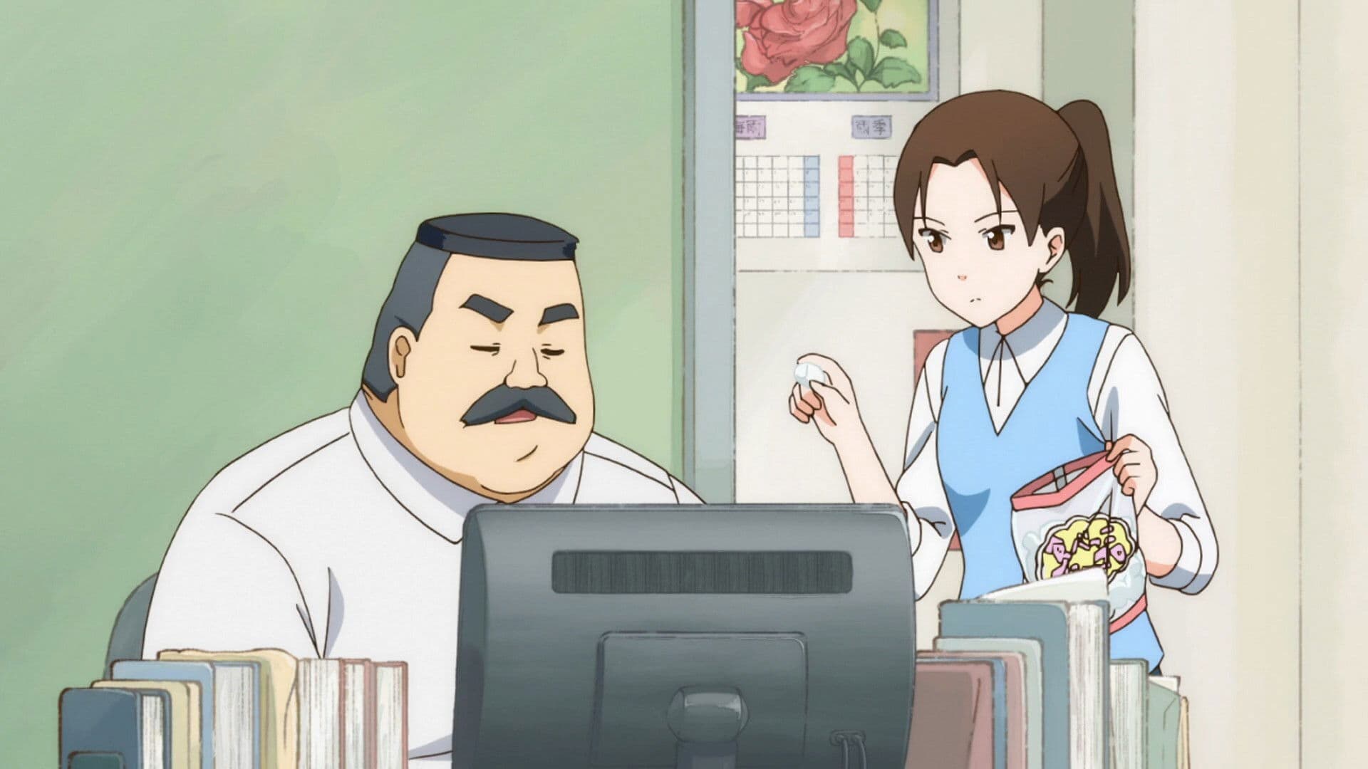 おじさんとマシュマロ