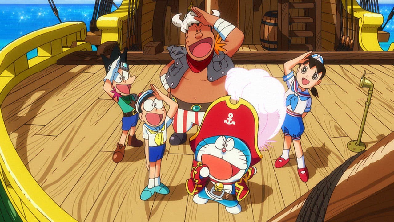 Doraemon en la misteriosa isla del tesoro