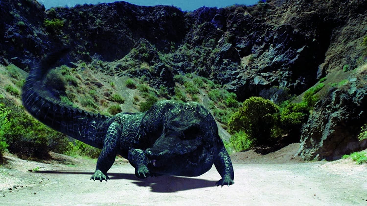 Megapitón vs. Megacaimán