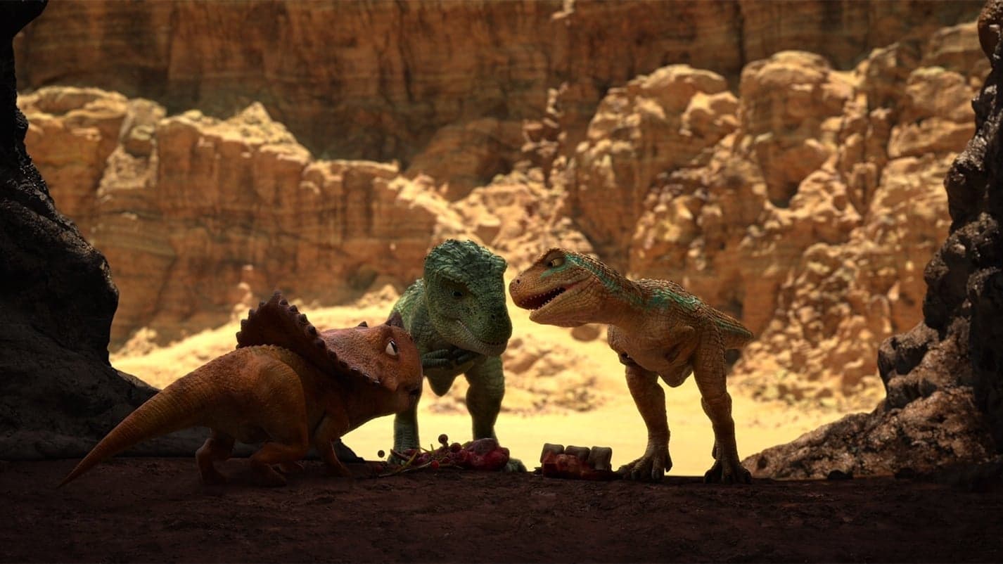Dino King: Viaje a la Montaña de Fuego