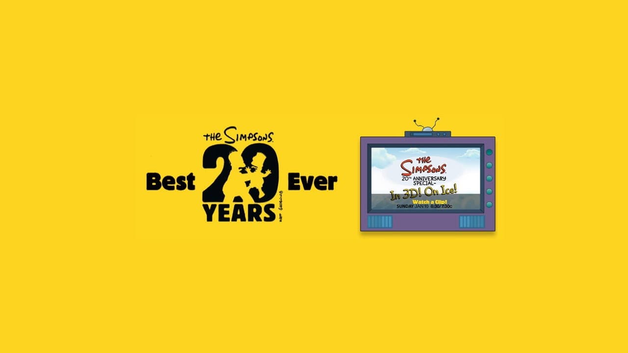 Los Simpson Especial 20 aniversario en 3D en el Hielo!