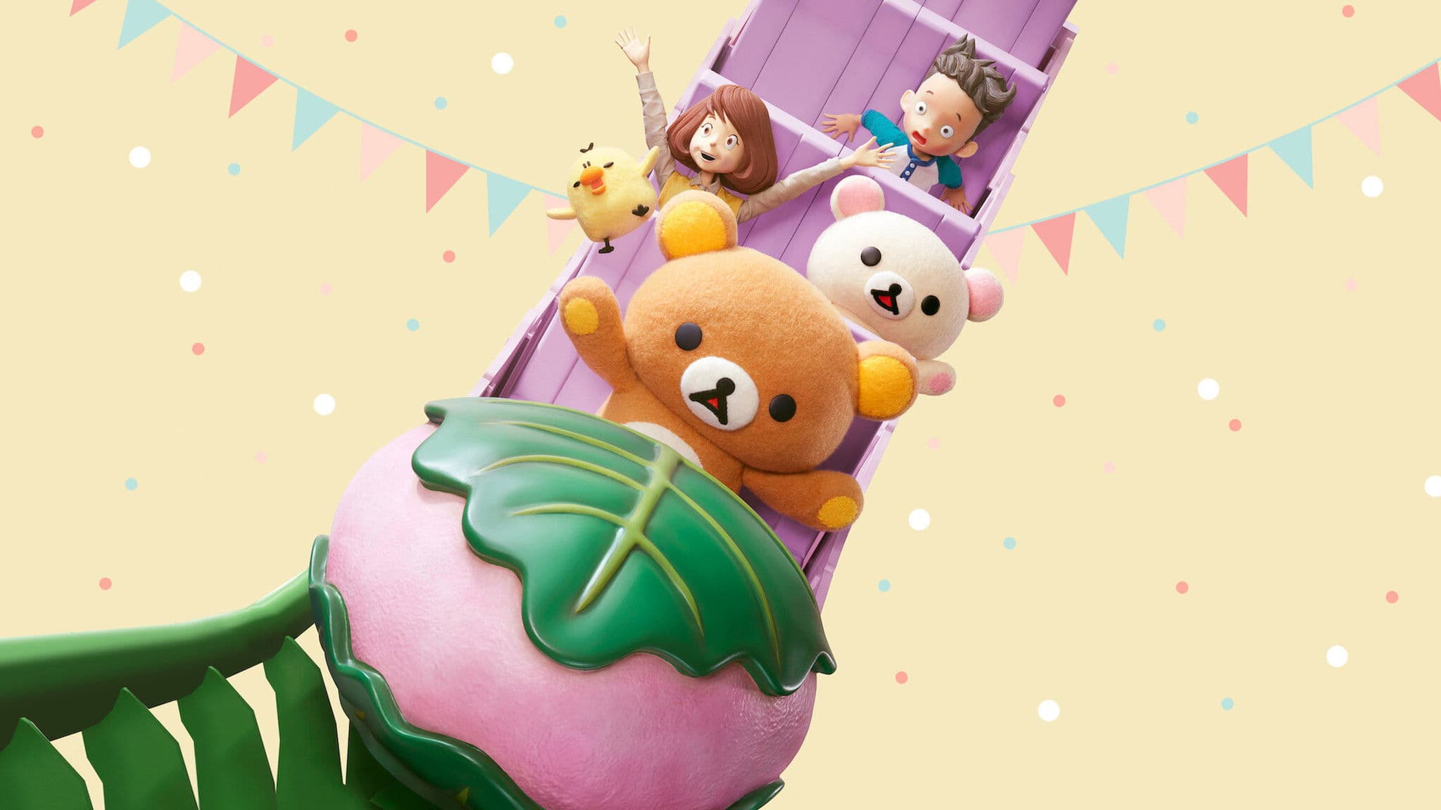 Rilakkuma va al parque temático
