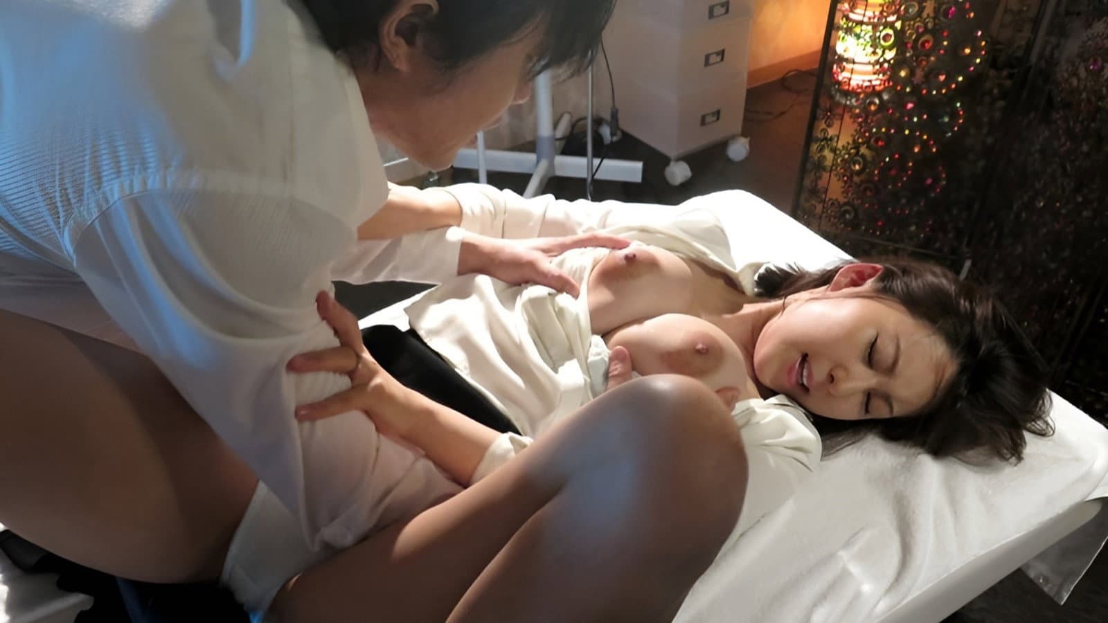 ADN-110 Honey, Forgive Me - Forced By Masseur... Saeko Matsushita