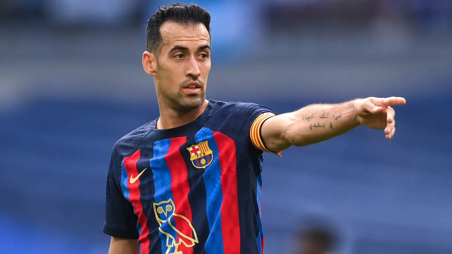 Sergio Busquets, the Architect