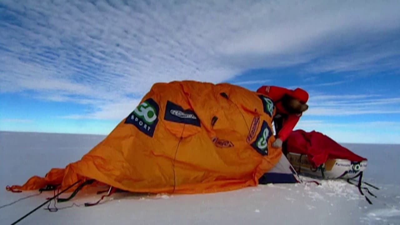 Seule en antarctique