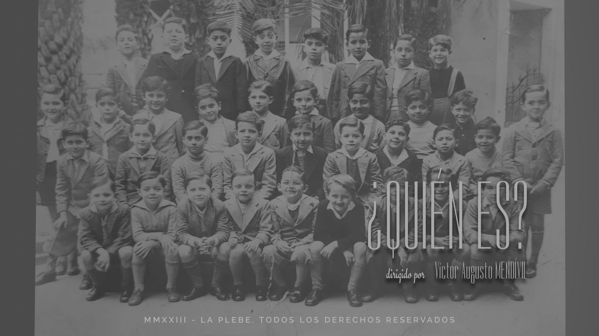 ¿Quién es?
