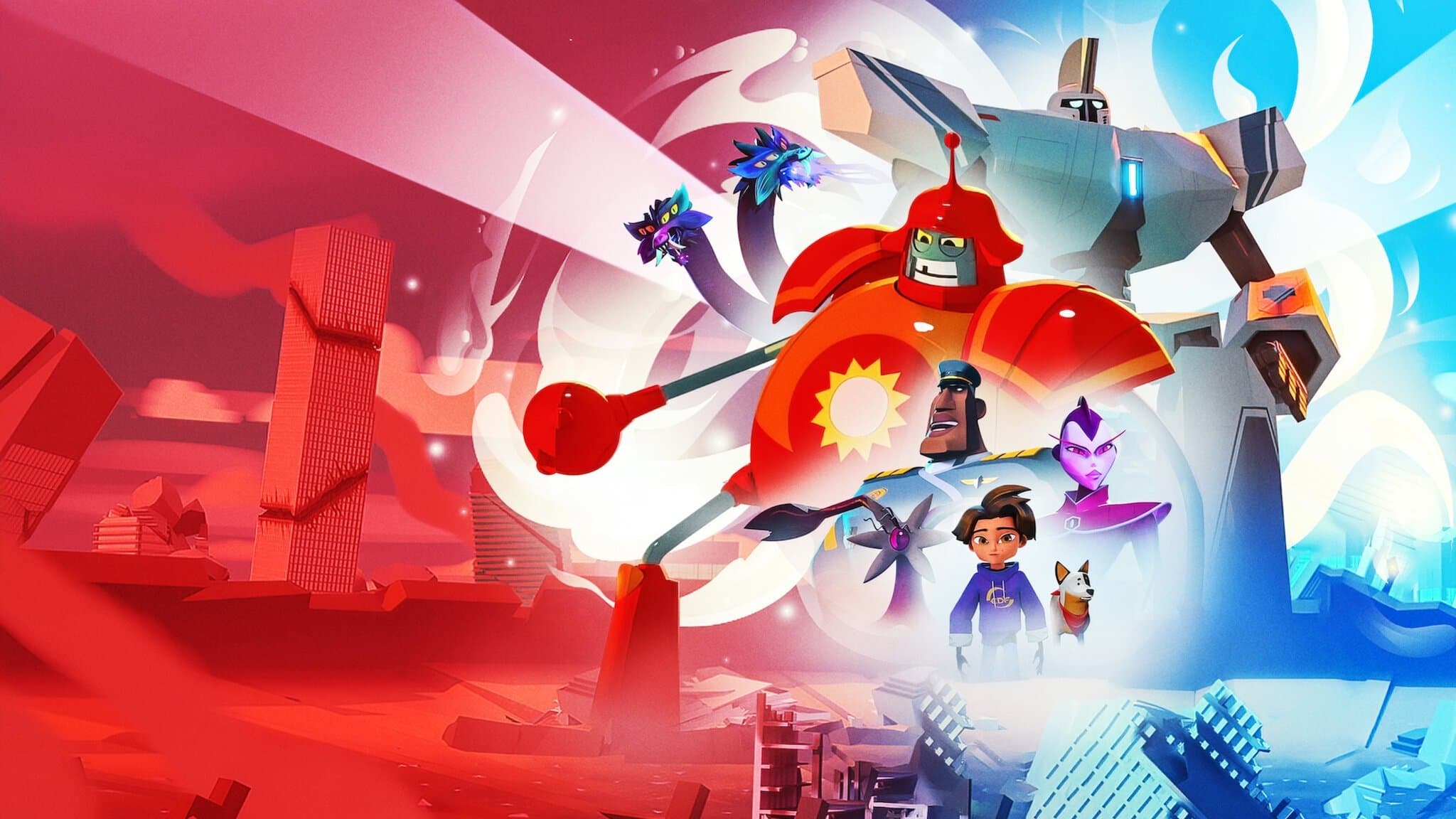 Hermanos robots supergigantes