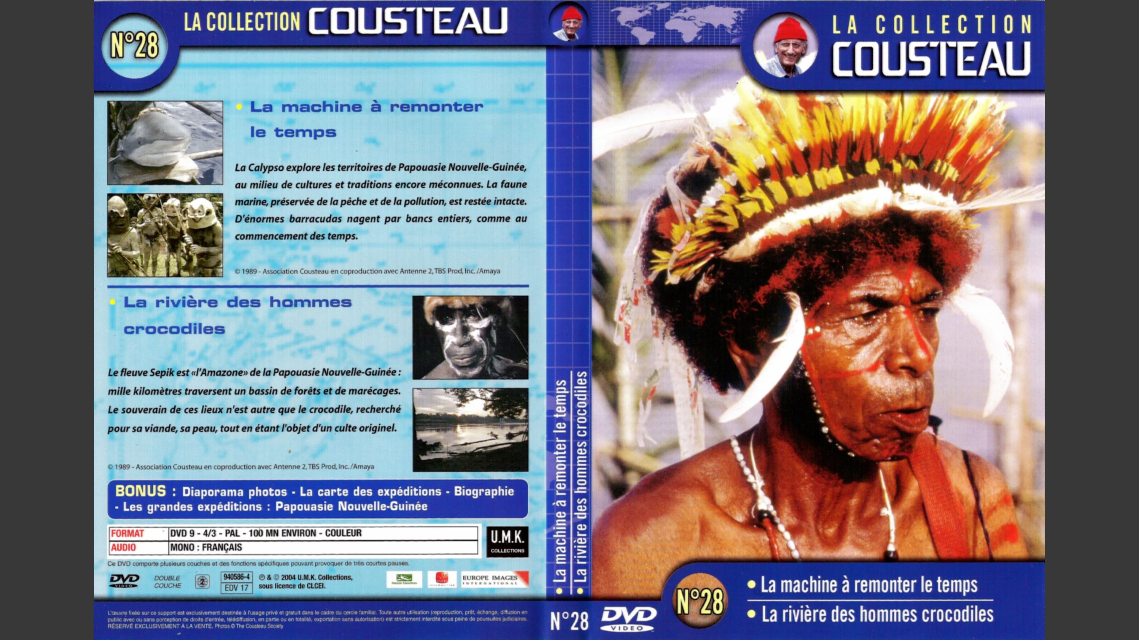 La collection Cousteau N°28 | La machine à remonter le temps | La rivière des hommes crocodiles