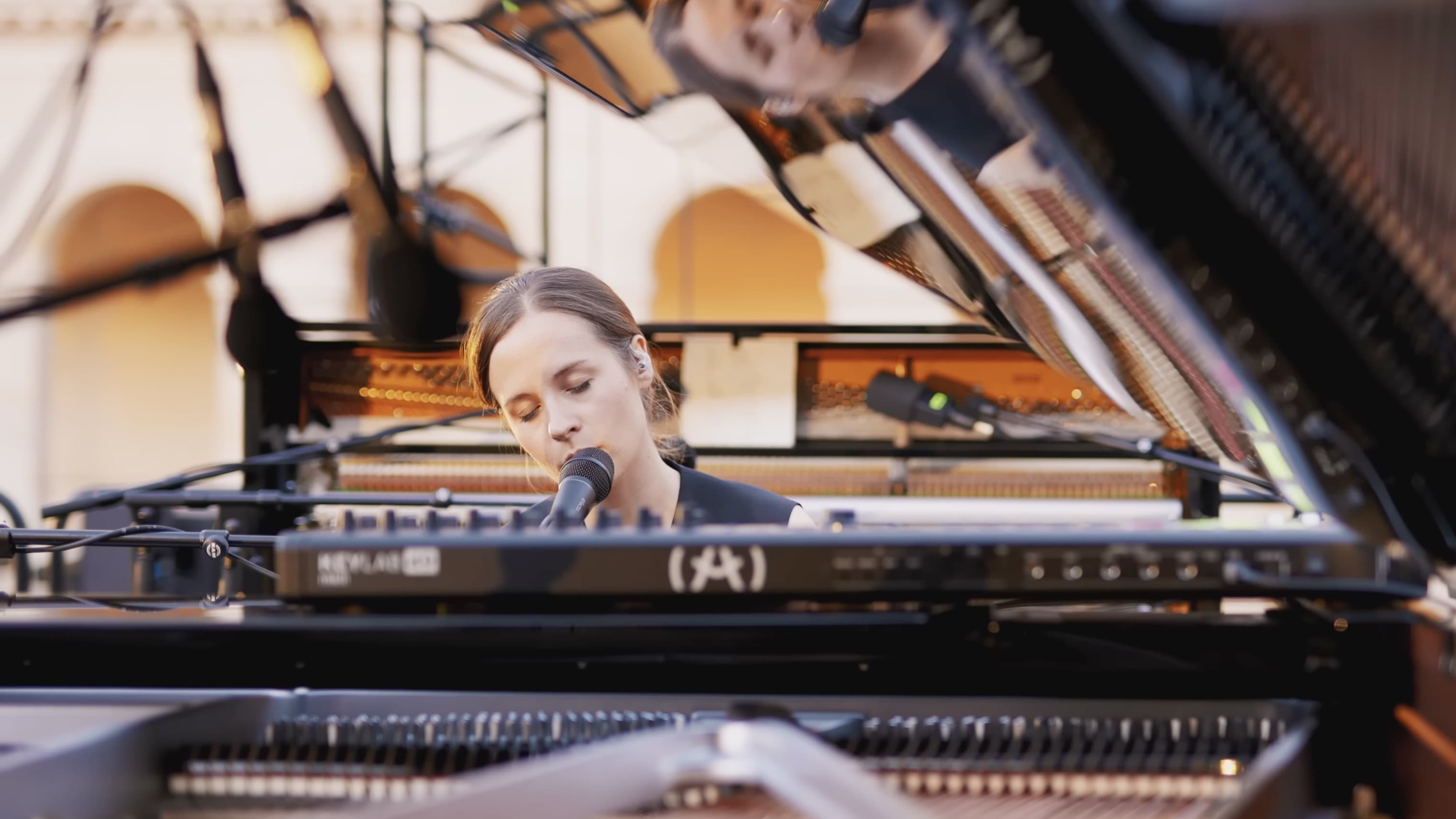 Hania Rani Live at Invalides in Paris, France for Cercle