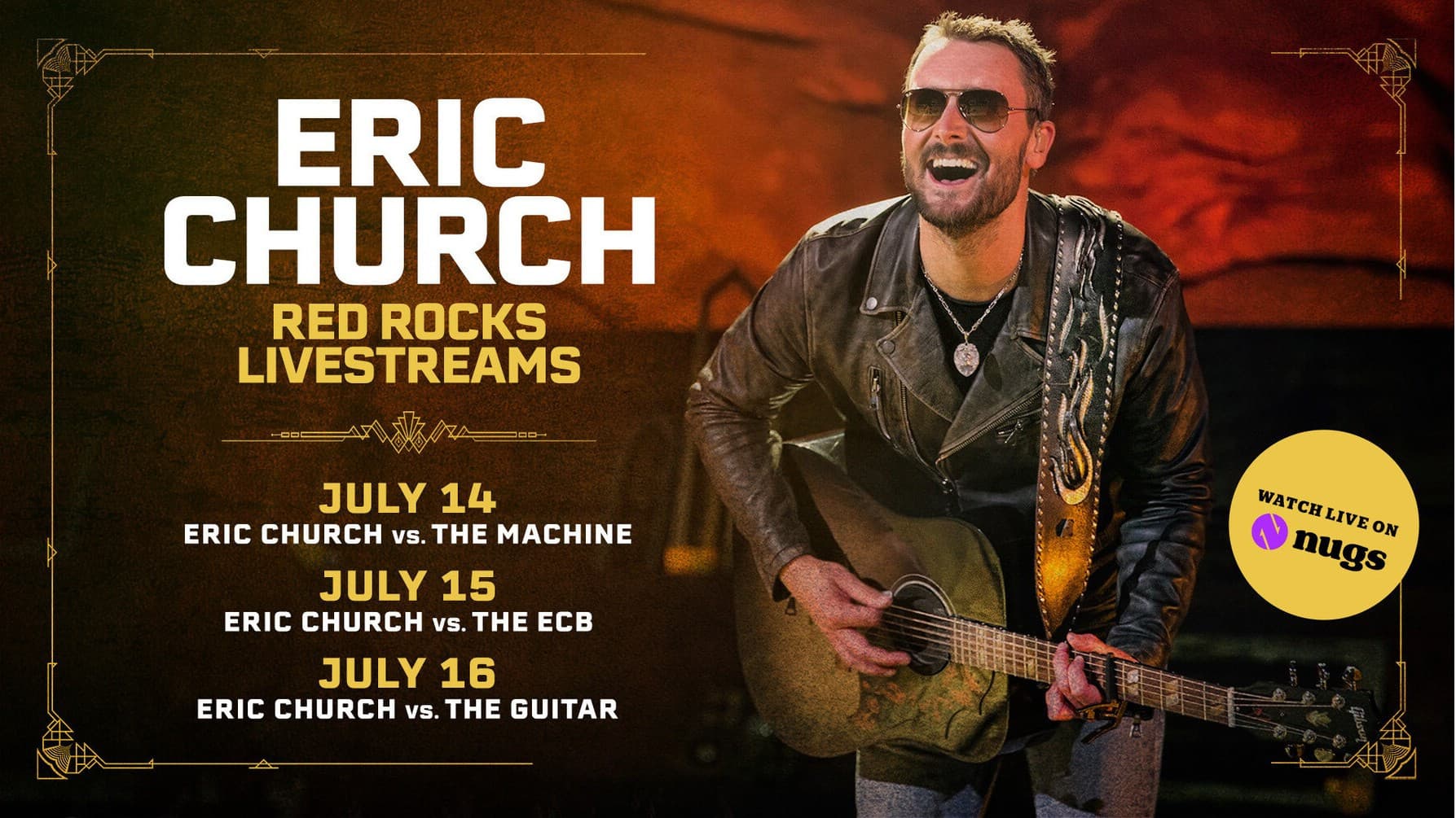 Eric Church vs. The ECB (Live at Red Rocks Amphitheatre) 7-15-2025