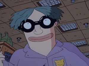 Ickis en el cerebro de Simón