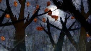 La fille aux feuilles — foto 2