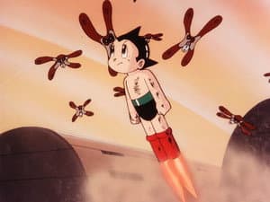 Astroboy contra los seres espaciales
