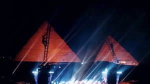 Jean Michel Jarre at the Pyramids — foto 2