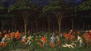 Reconstitution d'une scène de chasse — foto 1