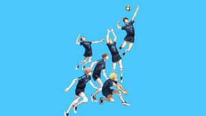 2.43: Seiin High School Boys Volleyball Team — foto 1