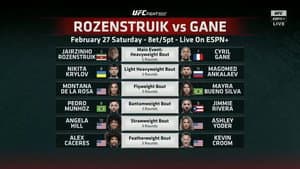 UFC Fight Night 186: Rozenstruik vs. Gane — foto 1