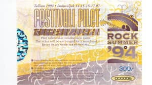 Fish - Concert at Rock Summer festival 1994 Tallinn, Estonia — foto 1