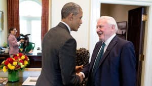 David Attenborough Meets President Obama — foto 3