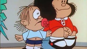 Guille se asusta a sí mismo jugando con Mafalda