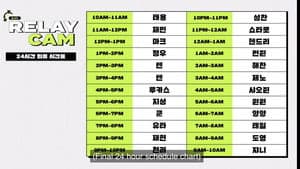 NCT 24hr RELAY CAM — foto 1