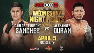 Carlos Sanchez vs. Alexander Duran — foto 1