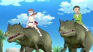 Viajar en dinosaurio en vacaciones