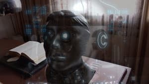 Bronze bust, digital guard — foto 1