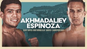 Murodjon Akhmadaliev vs. Ricardo Espinoza — foto 1