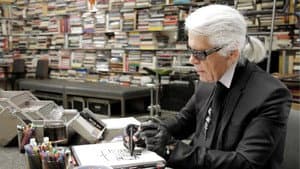 Karl Lagerfeld se dessine — foto 1