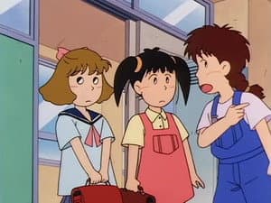 Yoko sube al escenario