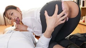 神尻あんな先生の全力応援はげま尻セックス — foto 1