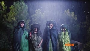 Acampando en grande