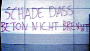 Schade, daß Beton nicht brennt — foto 2