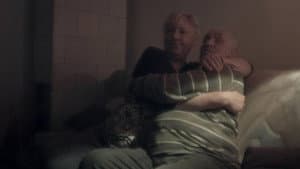 Couple in a Room Smoking Cigarettes — foto 2