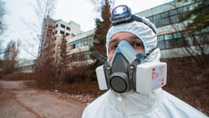 Dans les parties les plus radioactives de Tchernobyl — foto 1