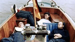 Drei Mann in einem Boot — foto 1