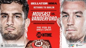 Bellator 275: Mousasi vs. Vanderford — foto 1