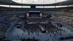 Johnny Hallyday Allume le feu au Stade de France — foto 1