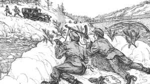 Kampene ved Garberg bru — foto 2