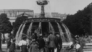 Fontaine sur le Schlossplatz — foto 1