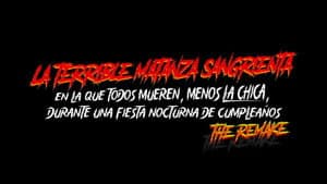 La terrible matanza sangrienta en la que todos mueren menos la chica en una fiesta nocturna de cumpleaños. The remake — foto 1