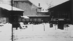 Panorama du départ de la gare d’Ambérieu pris du train (temps de neige) — foto 1