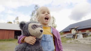 Brillebjørn på bondegården — foto 3