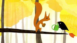 Der kleine Vogel und das Eichhörnchen — foto 1