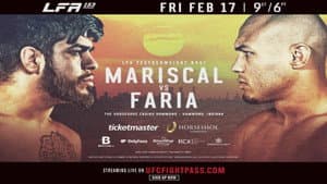 LFA 153: Mariscal vs. Faria — foto 1